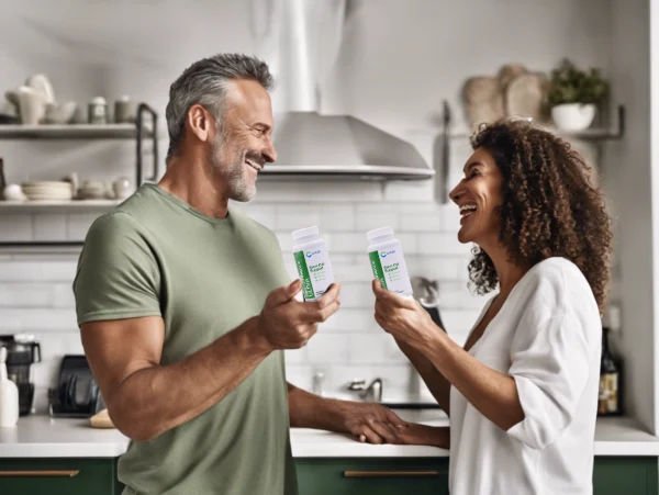 A couple holding bottles of StemEnhance® Ultra wonder what they need to know before starting